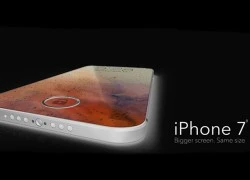 Bản dựng iPhone 7 không viền với nút home chìm độc đáo