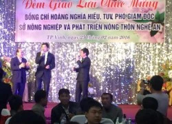 Bí thư Nghệ An yêu cầu xử lý vụ mở tiệc mừng Phó giám đốc Sở