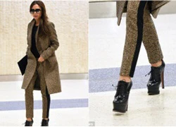 Choáng vì đôi giày cao gót của Victoria Beckham