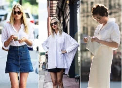 Diện màu trắng đẹp như fashionista