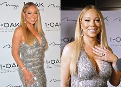 Mariah Carey không ngừng khoe nhẫn đính hôn 7 triệu USD