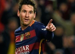 Messi ghi bàn siêu khó để mừng khách quý của Barcelona