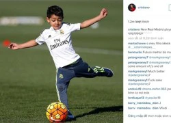 Ronaldo Jr 'gia nhập' Dải Ngân Hà Real Madrid