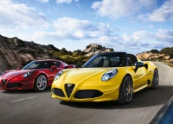 Say lòng vì 'quý ông' Alfa Romeo 4C Spider từ nước Ý