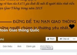 Ủy ban ATGT Quốc gia tiếp nhận thông tin qua facebook