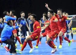 Việt Nam thăng hai bậc trên bảng xếp hạng futsal thế giới