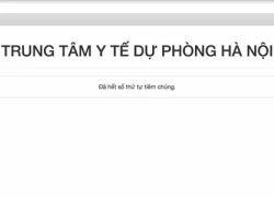 Website đăng ký tiêm Pentaxim quá tải