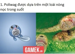 16 loài Pokemon được lấy y hệt từ ngoài đời thực