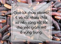 6 thực phẩm giúp giảm béo bụng cho cô nàng công sở