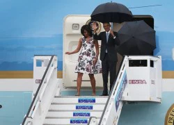 Ảnh: Người dân Cuba chào đón Tổng thống Obama