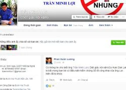 Bắt chủ tài khoản facebook "chống giặc nội xâm" để điều tra hành vi đưa hối lộ