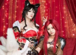 Bộ ảnh Cosplay Ahri tuyệt đẹp của người mẫu xứ Kim Chi