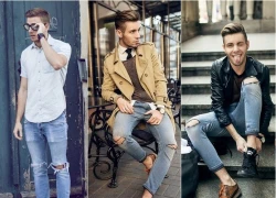 Cập nhật xu hướng quần jeans nam Xuân Hè 2016