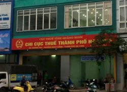 Chi cục thuế Hạ Long đã hoàn thành di chuyển sang trụ sở mới