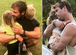 Chris Hemsworth - ông bố ngọt ngào của 3 đứa con