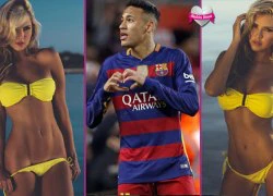 Cô nàng siêu gợi cảm công khai tán tỉnh Neymar