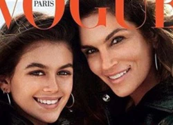 Con gái là bản sao hoàn hảo của Cindy Crawford