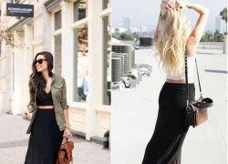 Đa dạng phong cách cùng áo croptop trẻ trung