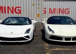 "Đập thùng" bộ đôi siêu xe Ferrari-Lamborghini tại Việt Nam