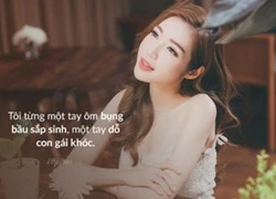 Elly Trần: "Tôi từng một tay ôm bụng bầu sắp sinh, một tay dỗ con gái khóc"