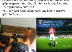 Game thủ FO3 đập tan tay cầm Razer 2 triệu vì&#8230; cáu?