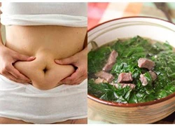 Giảm mỡ bụng nhanh chóng trong tuần với rau ngót