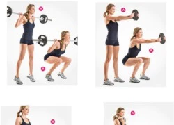 Giảm mỡ bụng "siêu nhanh" với bài tập Squat, Lunge đơn giản tại nhà