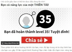 Hàng nghìn người Việt đang sốt với trò chơi đau mắt này, còn bạn thì sao?