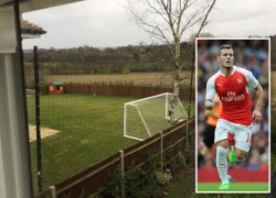 Hàng xóm phàn nàn Jack Wilshere dựng lưới... chắn tầm nhìn