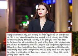 Hoa hậu Kỳ Duyên trải lòng khi bị chuyện thị phi &#8216;bủa vây&#8217;