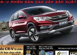 Honda CR-V 2016 sắp ra mắt tại Việt Nam