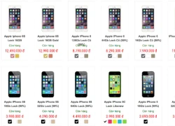 iPhone khoá mạng rớt giá mạnh