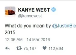 Kanye West thích hit của Justin Bieber nhất năm qua