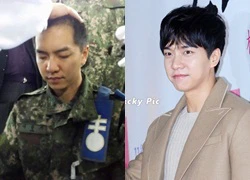 Lee Seung Gi lộ mái đầu hói trong quân ngũ