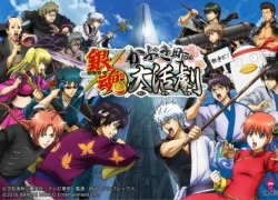 Manga siêu hài Gintama đánh tiếng di động