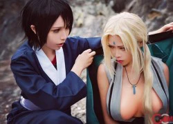 Naruto xả thân cứu Tsunade trong bộ ảnh cosplay ấn tượng