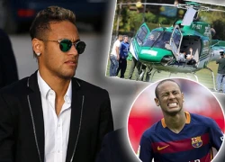 Neymar bị phong tỏa trực thăng vì tội trốn thuế