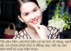 Ngọc Trinh: 'Tôi yêu tiền, cái thứ tiền có lai lịch rõ ràng, sạch sẽ'