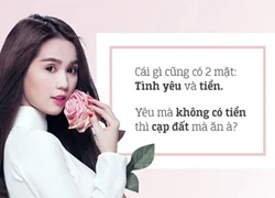 Ngọc Trinh và những phát ngôn rất thực tế về tình yêu