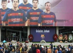 Người Barcelona nói lời từ biệt thánh Johan Cruyff ngay tại Nou Camp