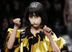 Những màn hóa trang nổi da gà ở Tokyo Fashion Week