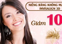 Niềng răng không mắc cài invisalign 3D: "hô biến" hàm răng kém duyên