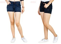 Quần short jean nữ ECOJEANS J003M1-M2-M3