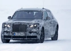 Rolls-Royce Phantom thế hệ mới chạy thử trên đường tuyết