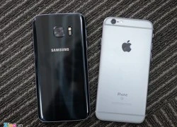 Samsung Galaxy S7 so dáng Apple iPhone 6S