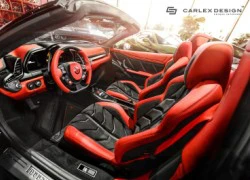 Siêu xe Ferrari 458 Spider có nội thất ấn tượng