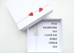 Thiệp Valentine trắng hài hước siêu độc hút khách