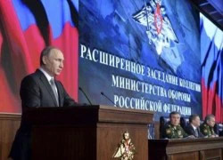 Tổng thống Putin mở tiệc chiêu đãi quân nhân tham chiến tại Syria