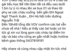 Vụ 4 học sinh tiểu học ở Hà Nội đi lạc: Trốn nhà đi... xin việc làm để có tiền ăn chơi