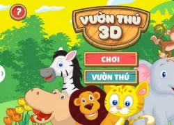 Vườn Thú 3D: Game giáo dục dạng Flashcard cho bé